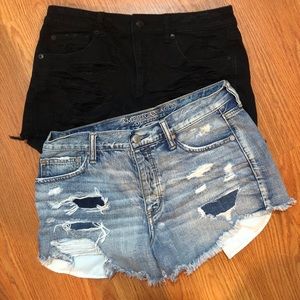 Lot of AE HIGHWAISTED FESTIVAL SHORTS